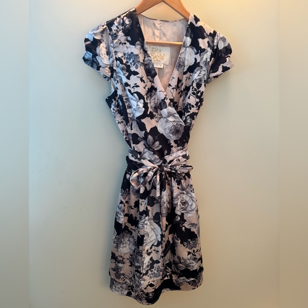 Sara Berman Floral Wrap Dress
